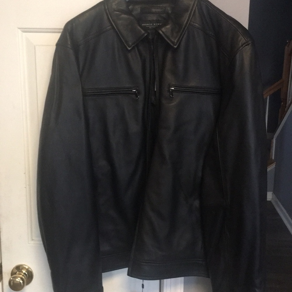 Leather jacket